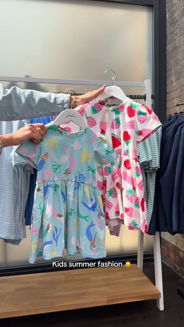 Little wardrobes, big summer energy ☀️
 
Get them ready for sunshine filled days with kids’ summer styles from @Joules
 
#swindonoutlet #summer #joules #childrenswear